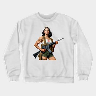 Tactical Girl Crewneck Sweatshirt